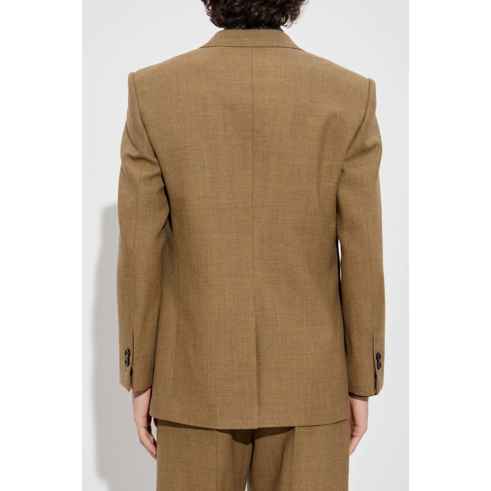 Burberry Double-breasted blazer Brown Heren