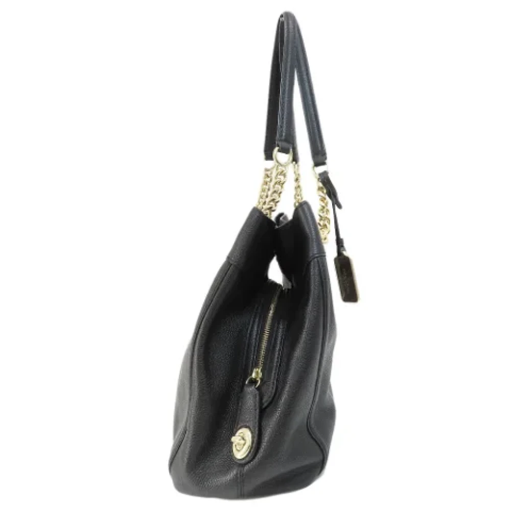 Coach Pre-owned Leather totes Black Dames