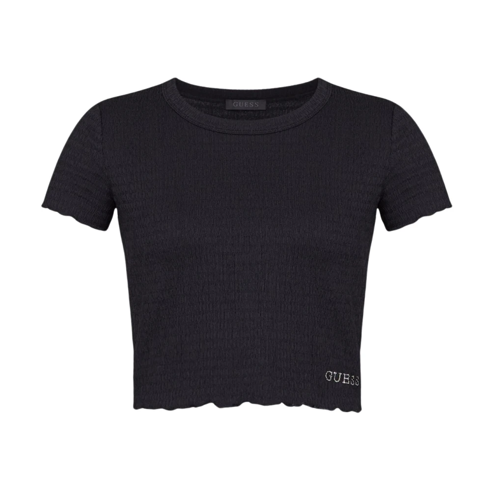 Guess - Tops > T-Shirts - Black - Guess - Modalova