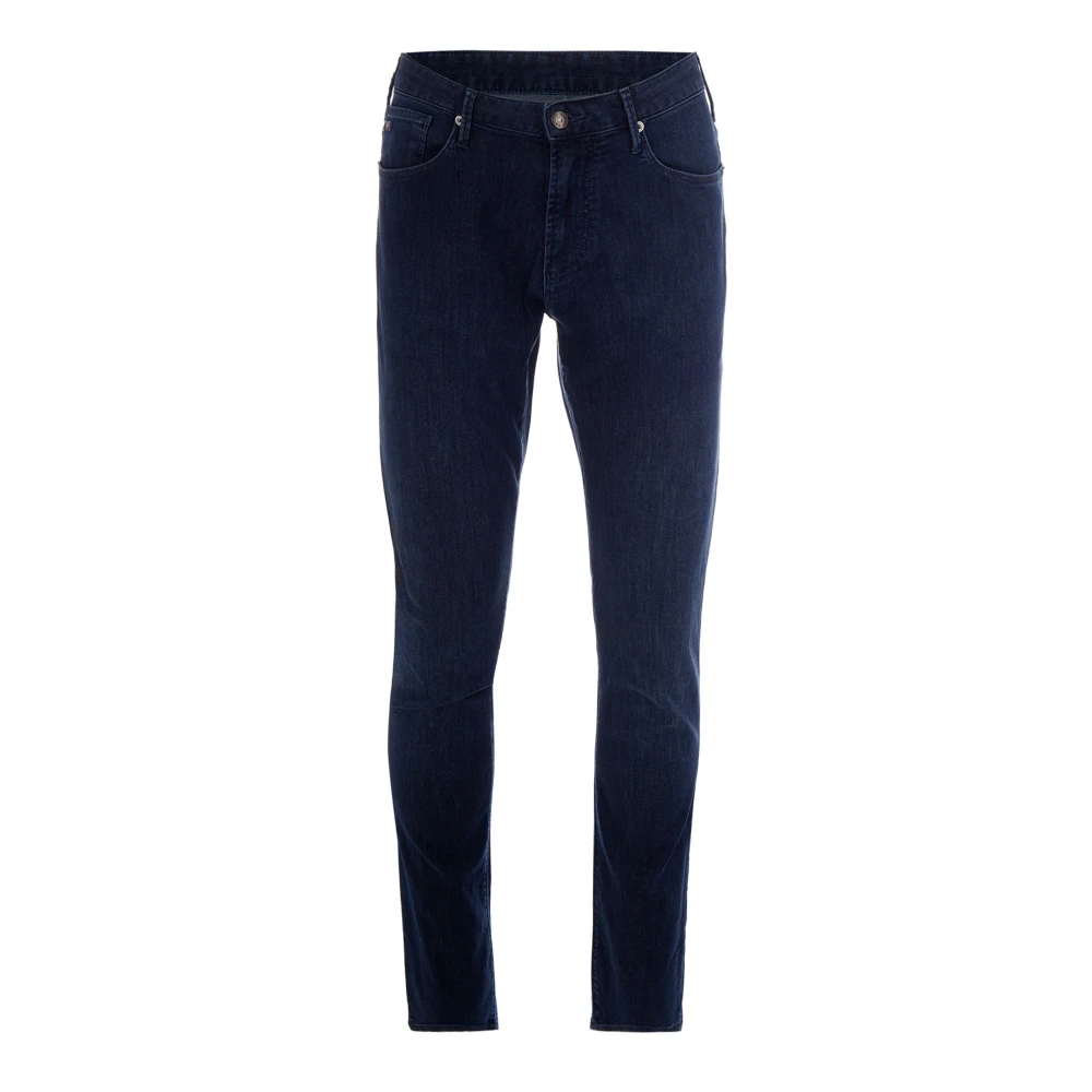 Emporio Armani Men's Blue Slim-Fit Jeans - Slim Fit Jeans - W31 - Jeans