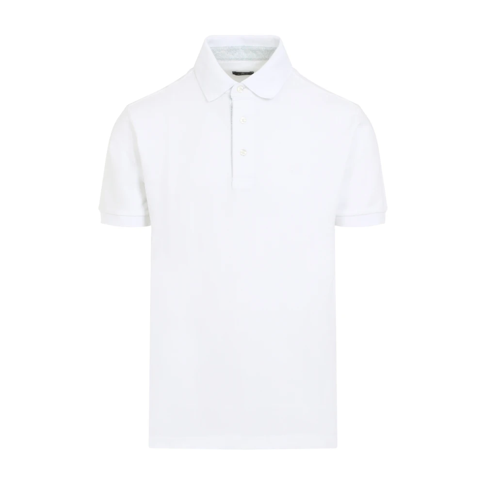 Etro Men's White Polo Shirts, L, Classic T-Shirt