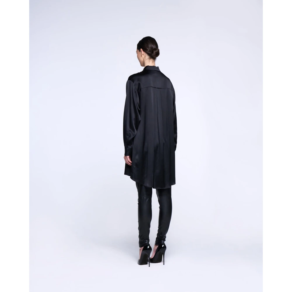 Silvian Heach Overhemdjurk Black Dames