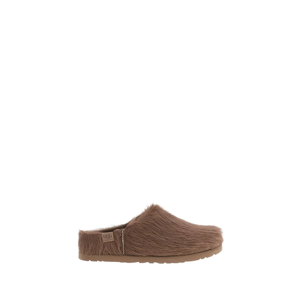 Ugg Otzo Calf Hair Clog - Female - Slippers - Brown - 6 Uk - Shoes - Image 3