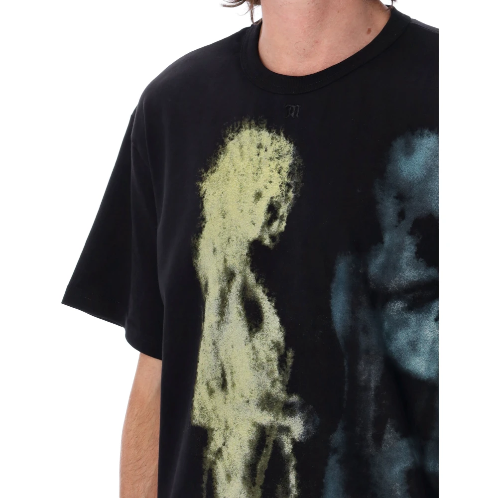 Misbhv Zwart Grafisch Print T-Shirt Black Heren