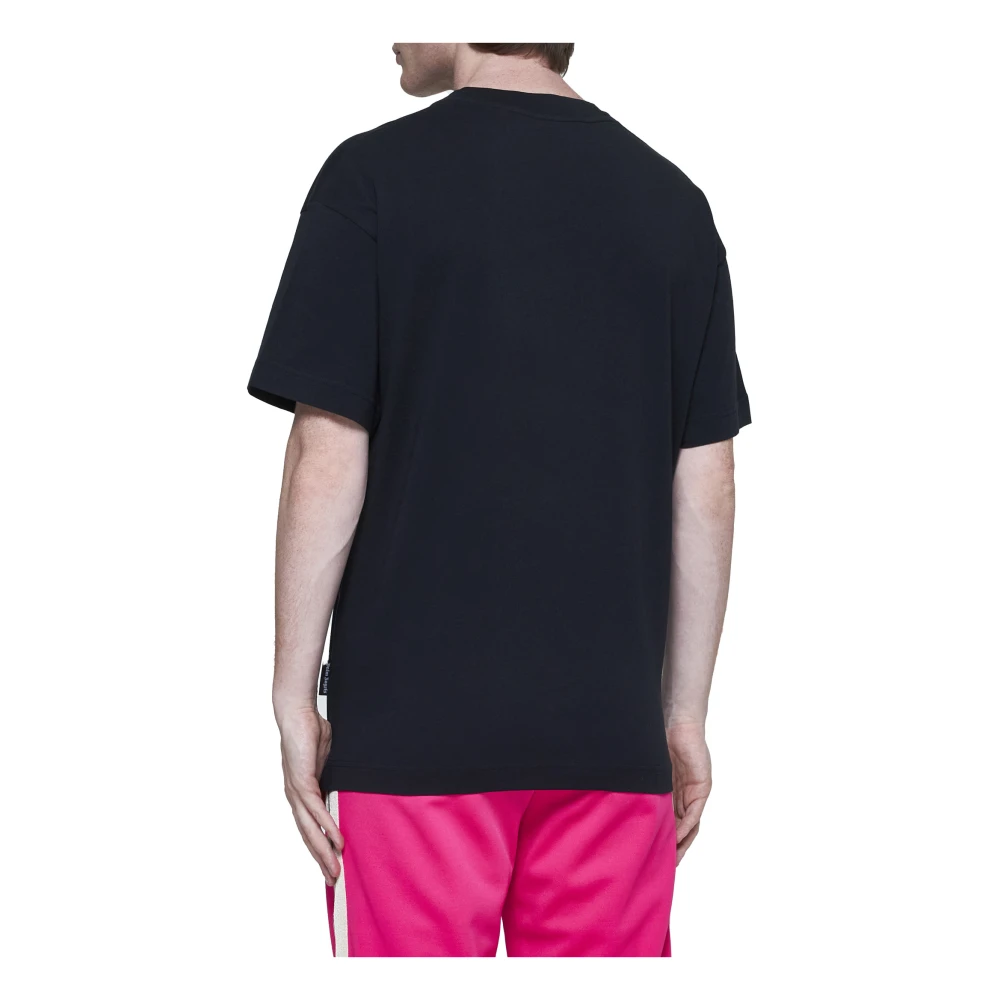 Palm Angels Gothic Palm T-shirt Black Heren