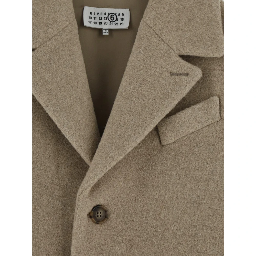 MM6 Maison Margiela Damesjas Mode Kleding Beige Dames