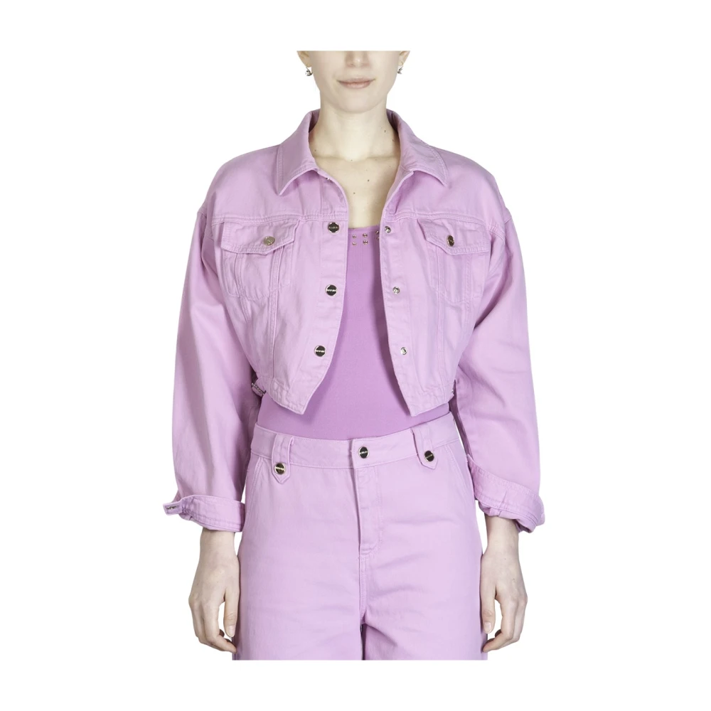 Blugirl Geknipte bull jas in pastel lavendel Purple Dames