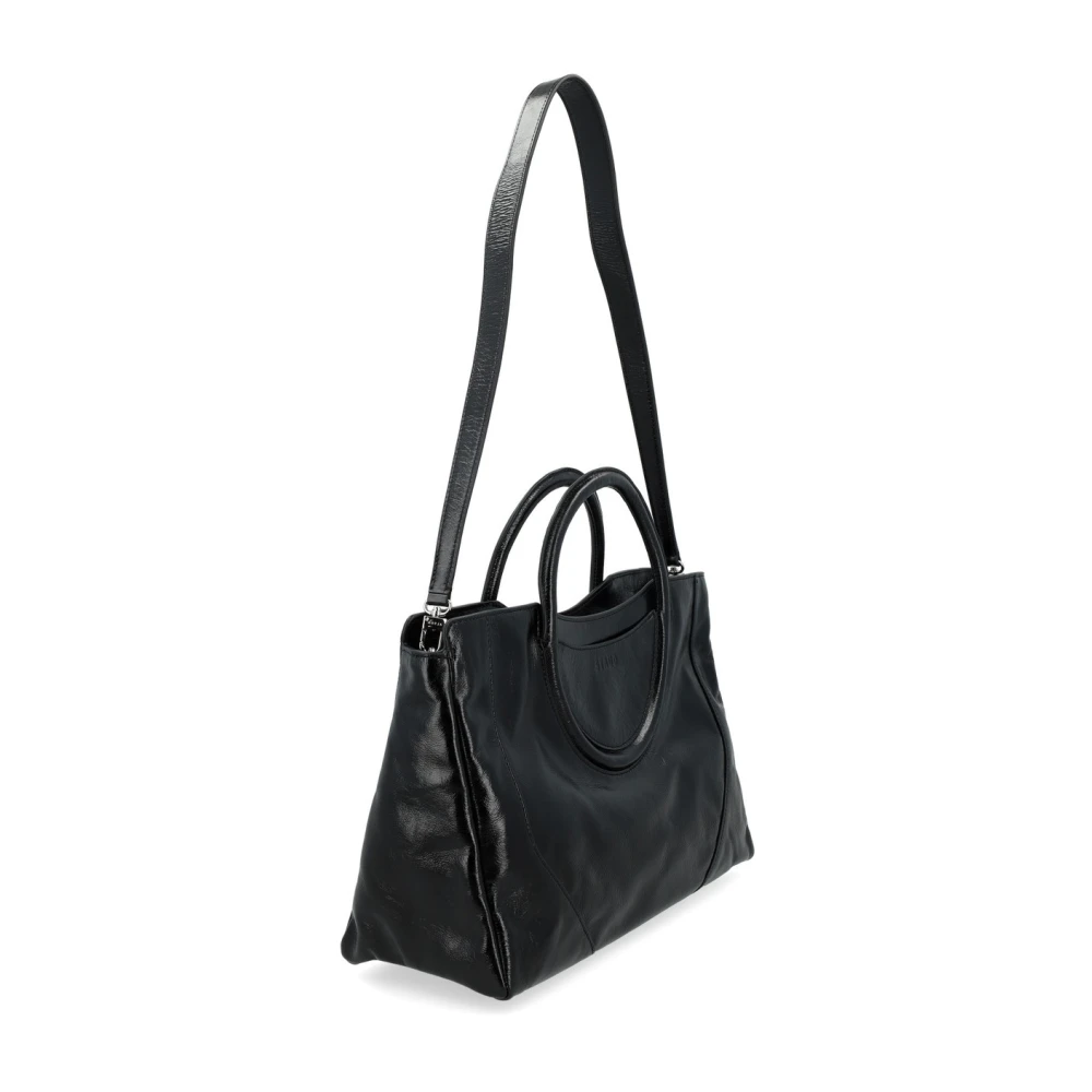 Staud Klassieke Zwarte Satchel Tas Black Dames