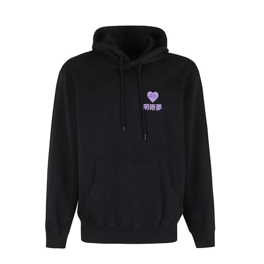 Edwin Stijlvolle Sweat Hoodie voor legale highs Black Heren