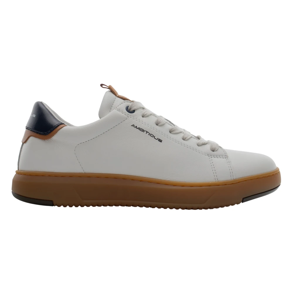 Ambitious Aktif Low-Top Sneaker Heren Schoenen Wit