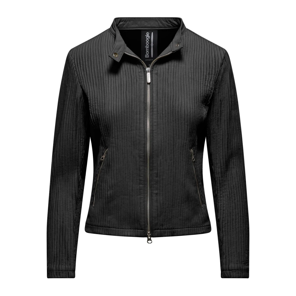 Jackets > Leather Jackets - - BomBoogie - Modalova