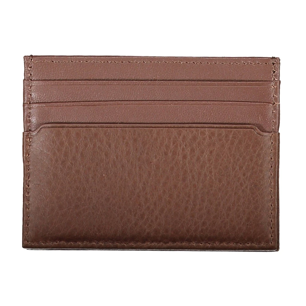 Tommy Hilfiger Heren Bruine Portemonnee met Kaarthouder Brown Heren