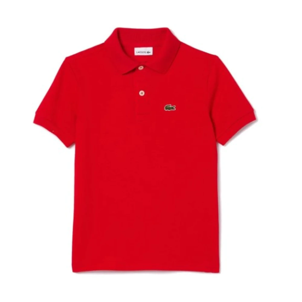 Lacoste Men's Red Petit Piqué Polo Shirt