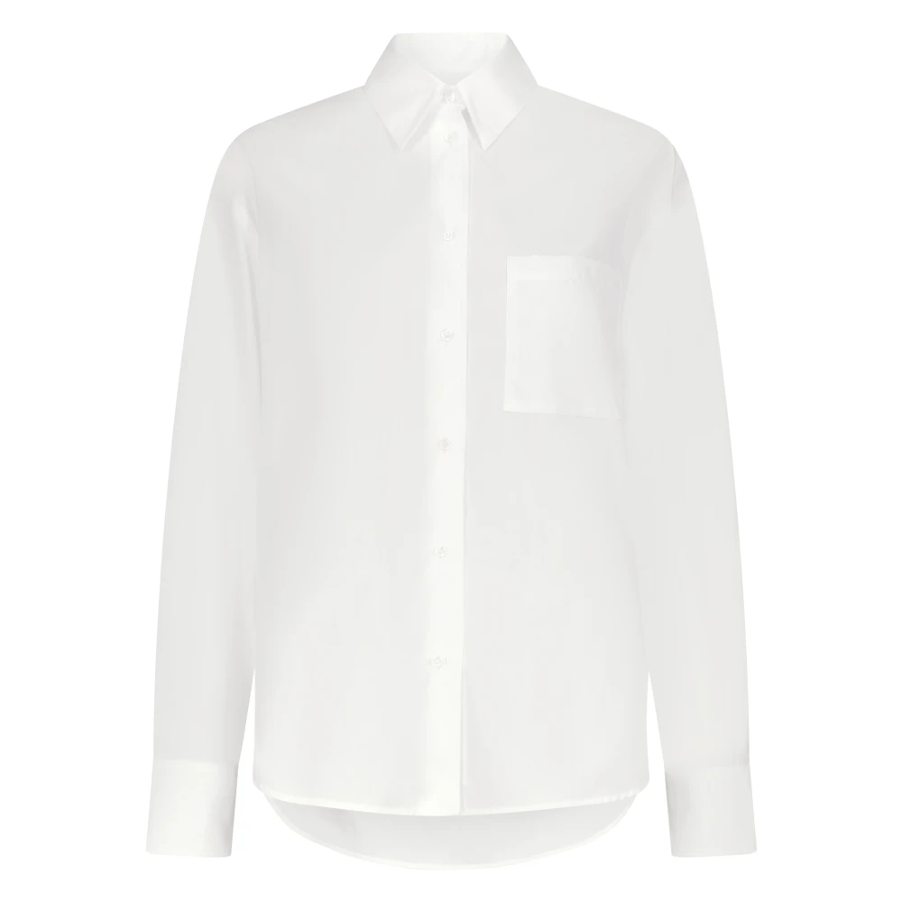 Loulou Studio Women's White Lee Shirt - Shirts - L - Blouses & Shirts