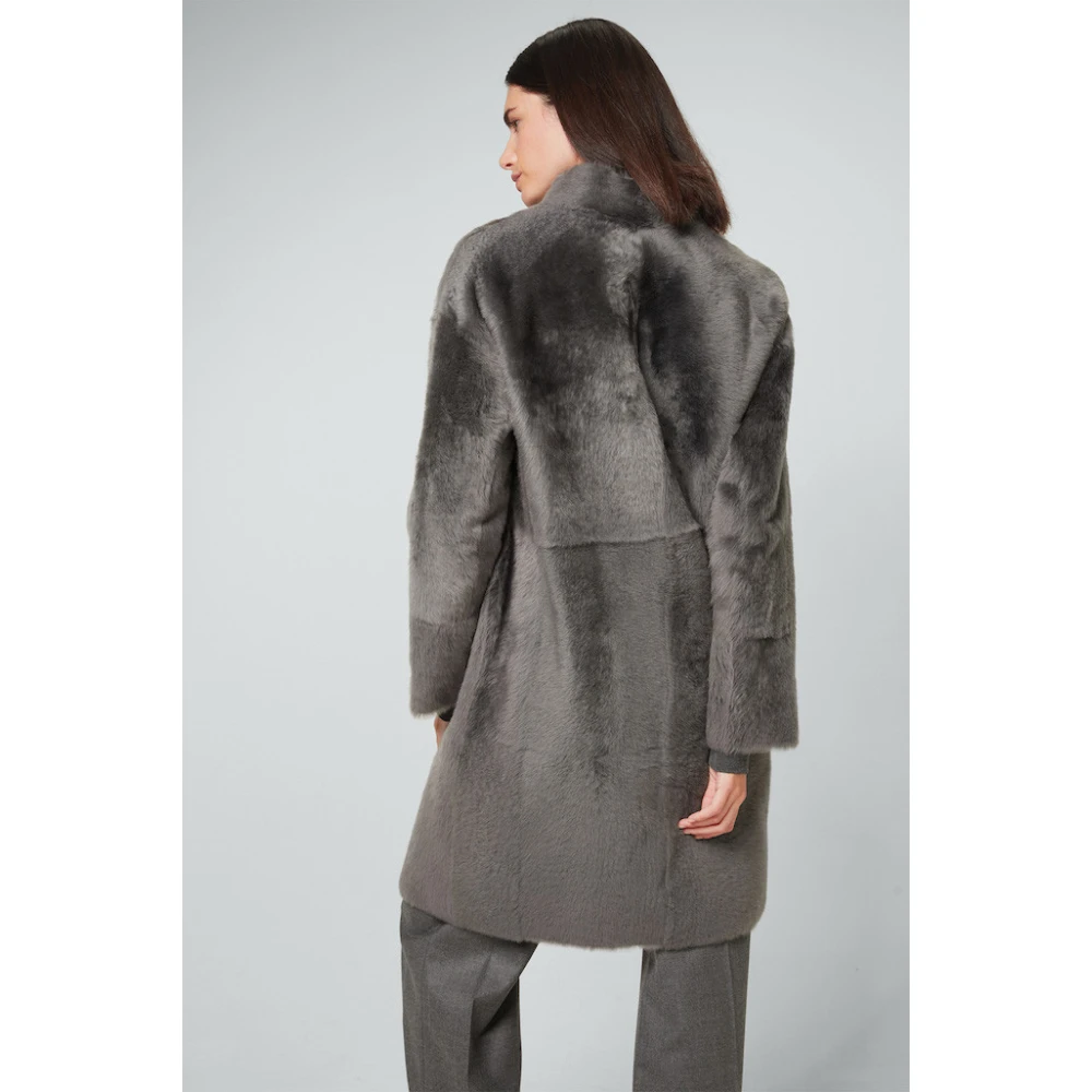 Windsor Leren Jas Gray Dames