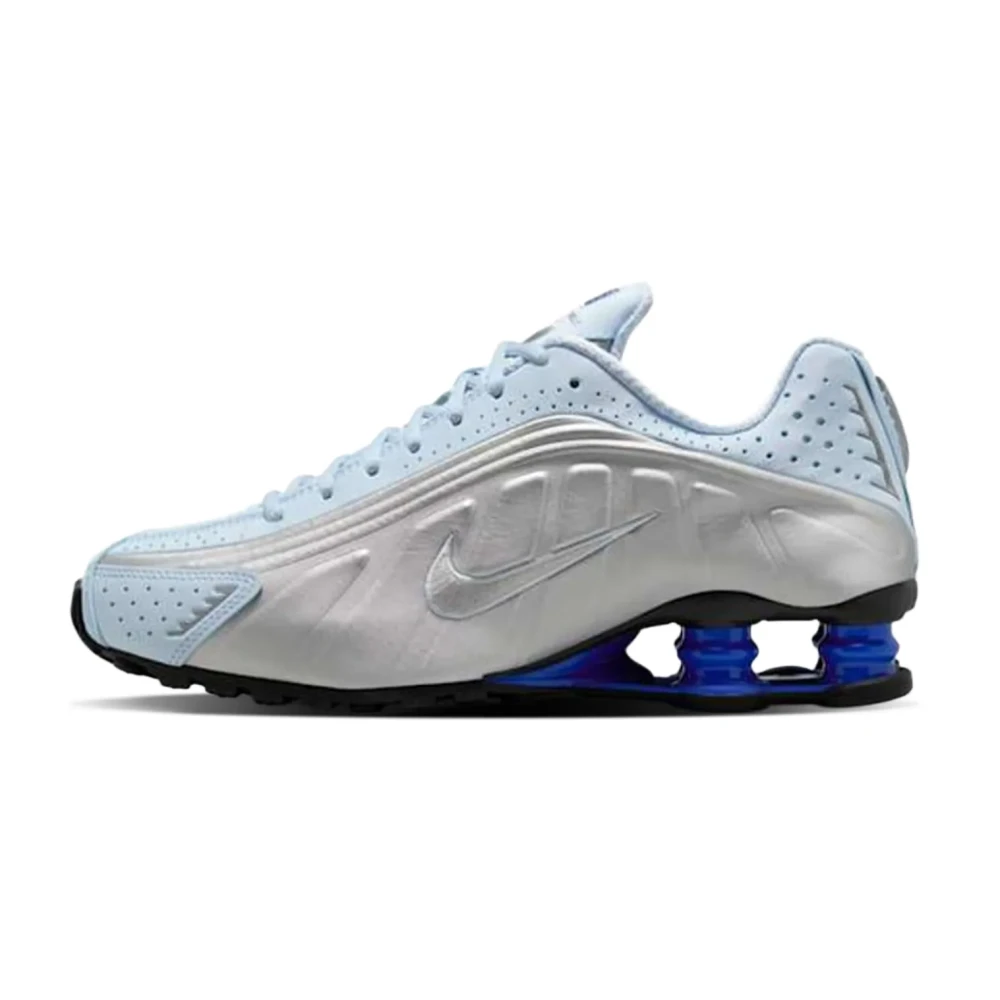 Nike Gray Running Shoes, Female, 4 1/2 Uk, Shox R4