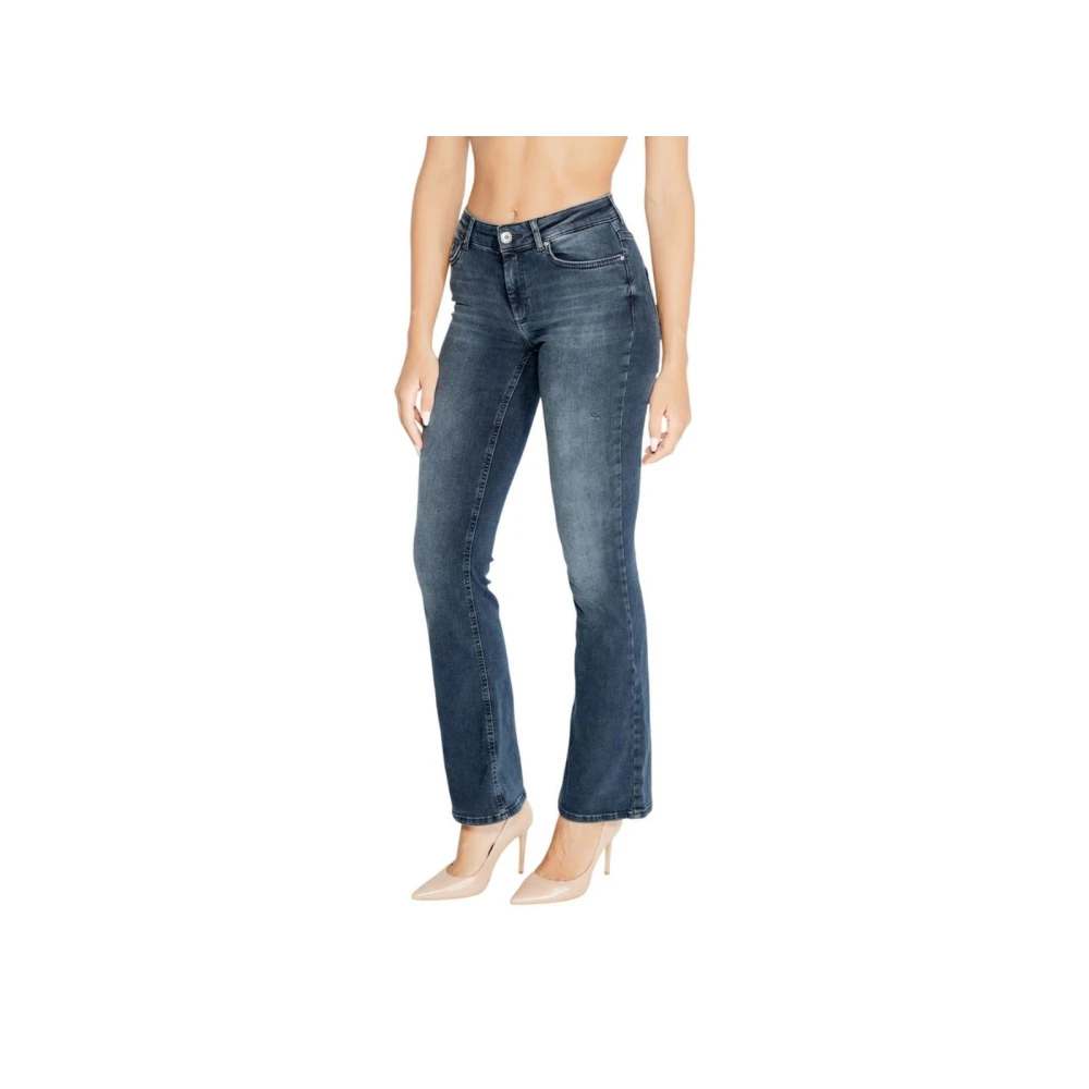 Only Blauwe Bootcut Jeans voor Vrouwen Blue Dames