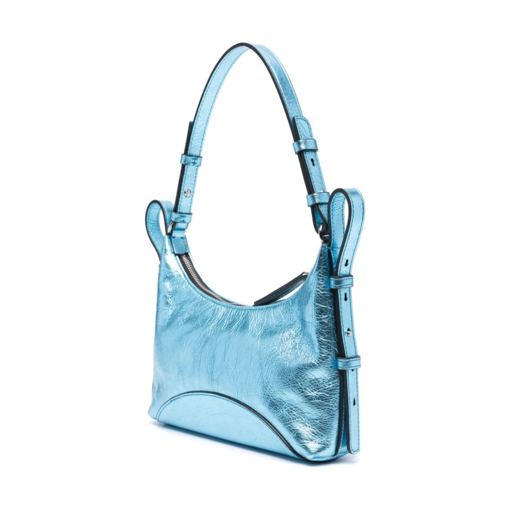 Zanellato Blauwe Leren Tas Blue Dames