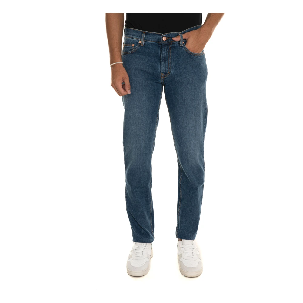 Harmont & Blaine Klassieke Denim Jeans voor dagelijks gebruik Blue Heren