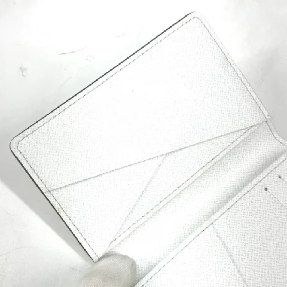 Louis Vuitton Vintage Pre-owned Leather key-holders White Dames