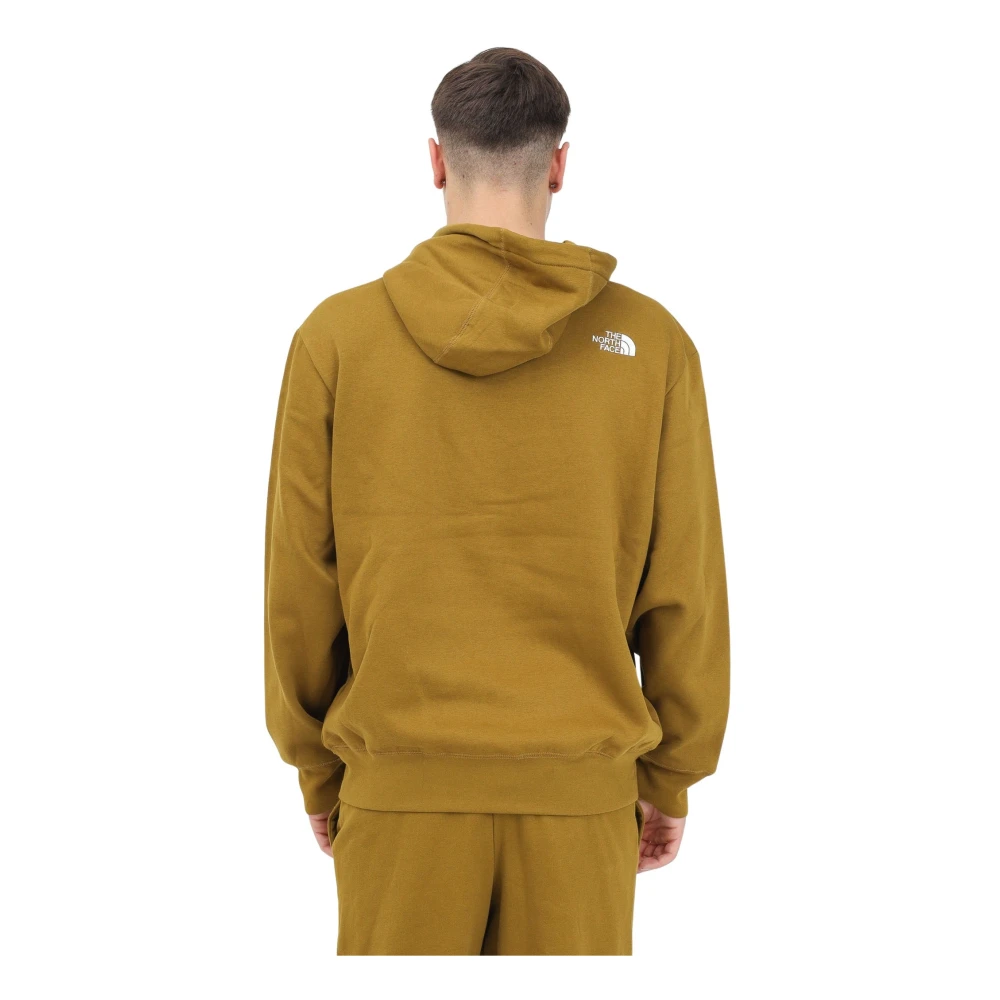 The North Face Groene Essential hoodie trui Green Heren