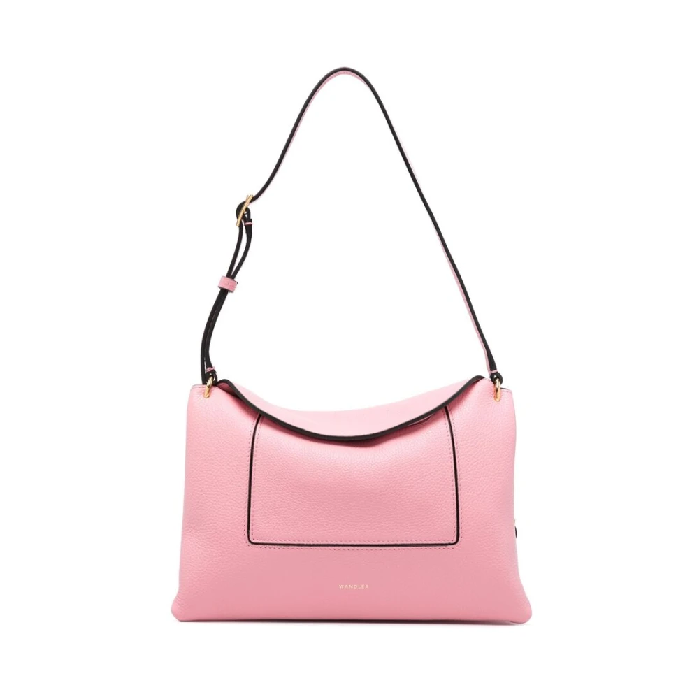 Wandler Roze Leren Schoudertas Pink Dames