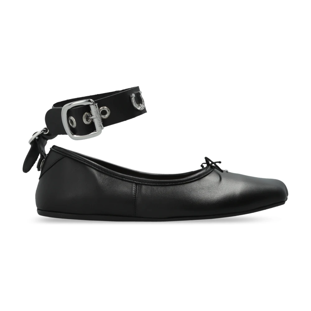Vivienne Westwood Women's Black Bardot Ballerina Flats