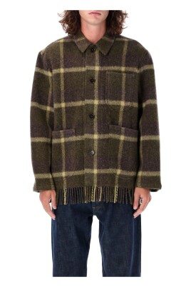 multi-check-fringes-shirt-jacket