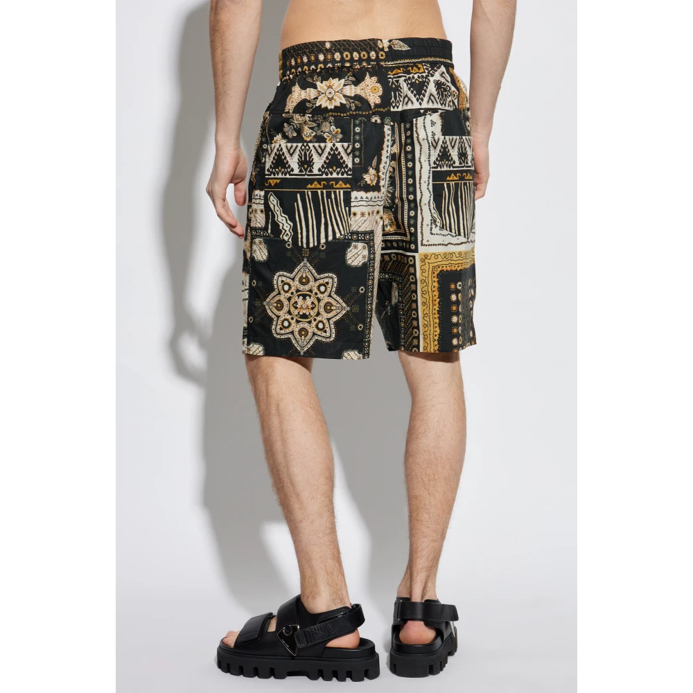 Isabel marant Gestreepte shorts 'Gregorian' Multicolor Heren