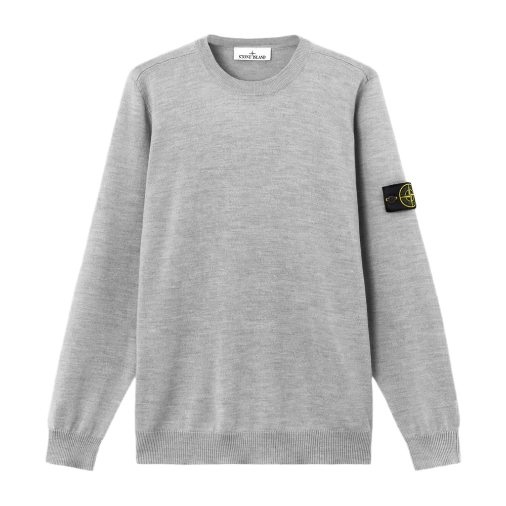 Stone Island , Herren, Strickwaren, Grau, S