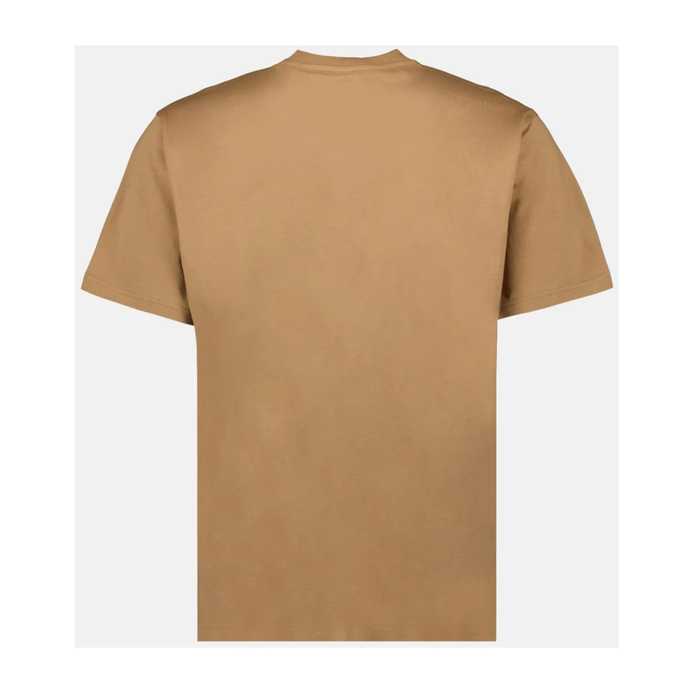 Burberry Logo T-shirt voor Casual Look Brown Heren