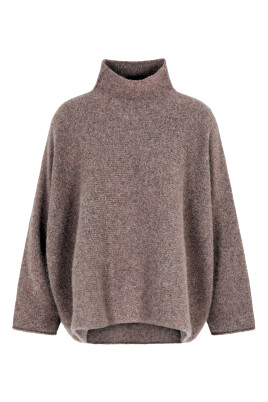 taupe-sweater-for-stylish-look