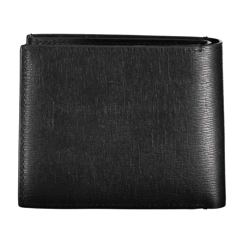 Calvin Klein Heren Portemonnee Zwart Rfid Logo Black Heren