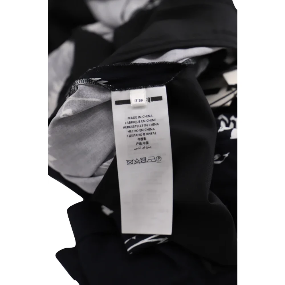 alexander mcqueen Polyester bottoms Black Dames