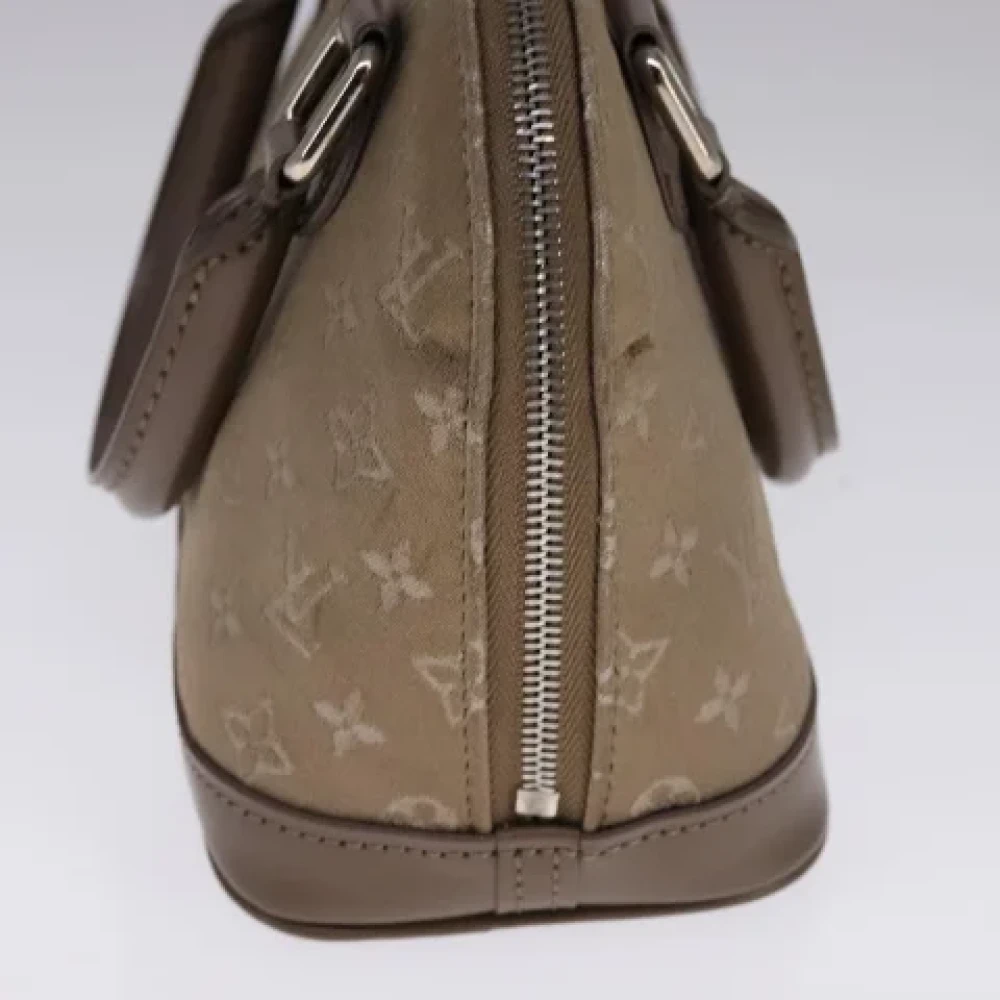 Louis Vuitton Vintage Pre-owned Canvas handbags Gray Dames