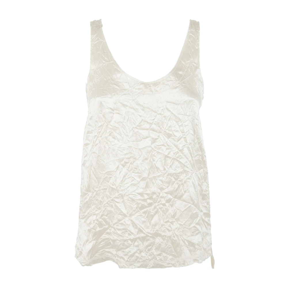 Lanvin Krijt Tank Top Beige Dames