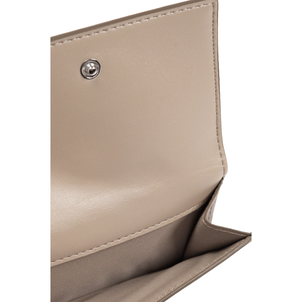 Marc Jacobs Portemonnee The Marc Mini Gray Dames