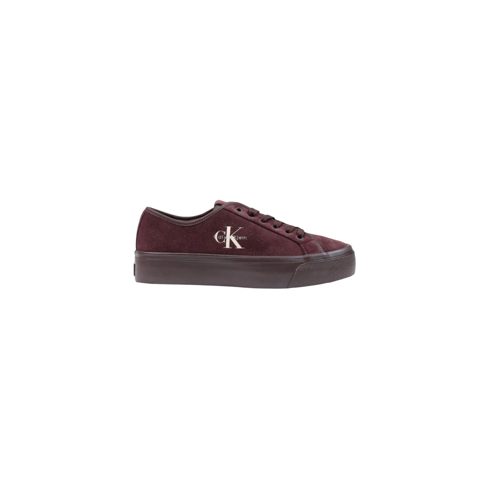 Calvin Klein Sneakers Dames Schoenen Bruin