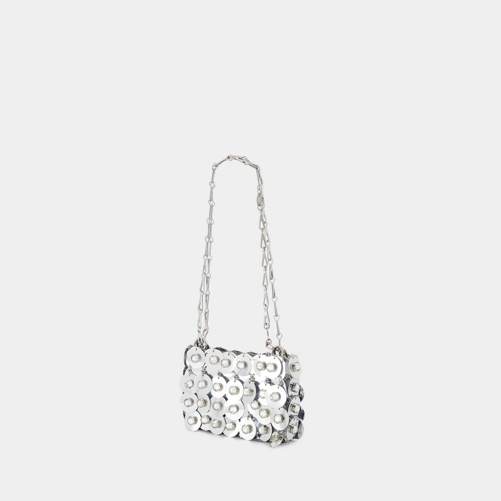 Paco Rabanne Metalen Zilveren Ketting Portemonnee Gray Dames