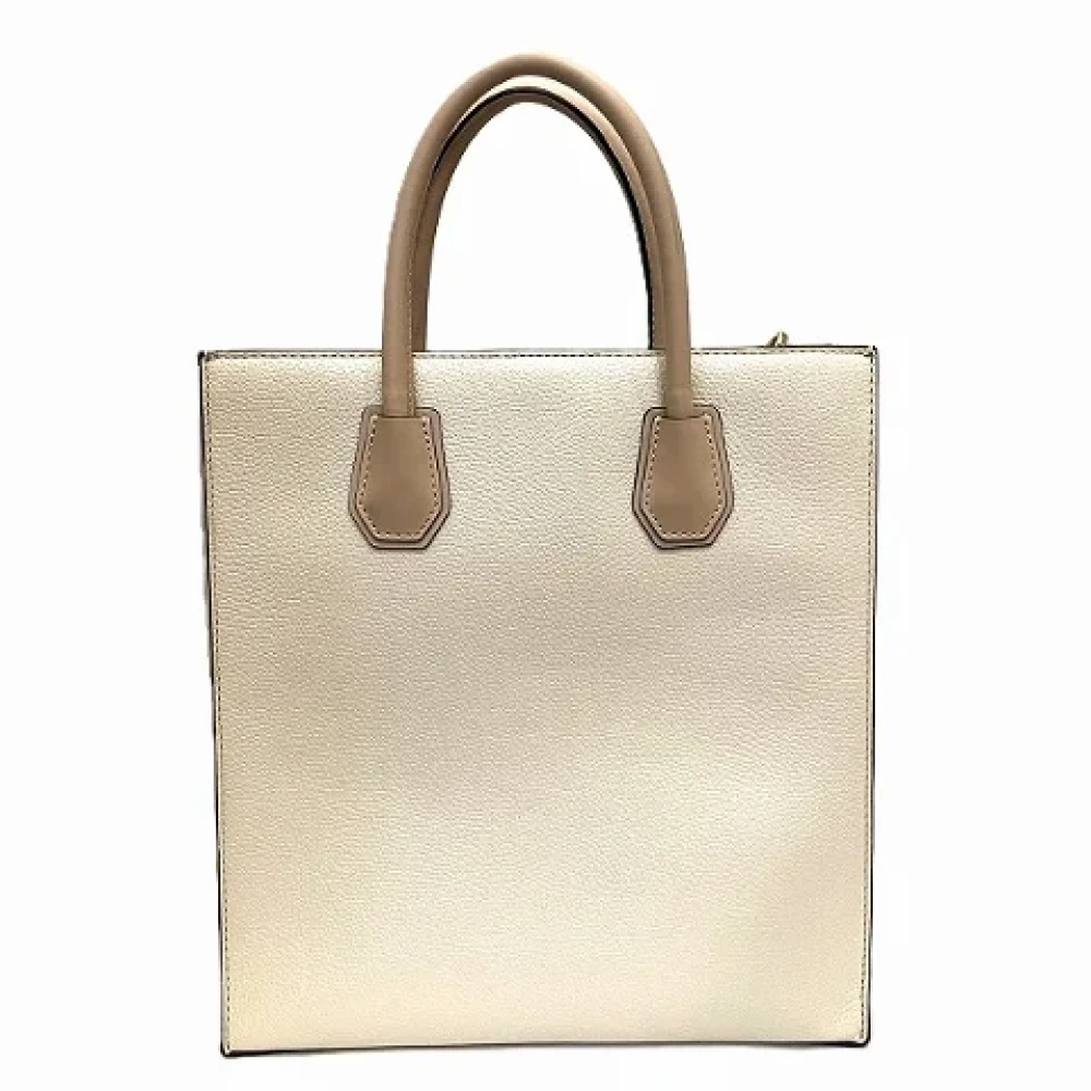 Michael Kors Pre-owned Leather totes Beige Dames