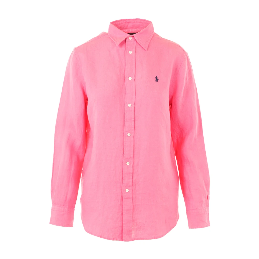 Polo Ralph Lauren Donna Rosa Camicette Xs, New,