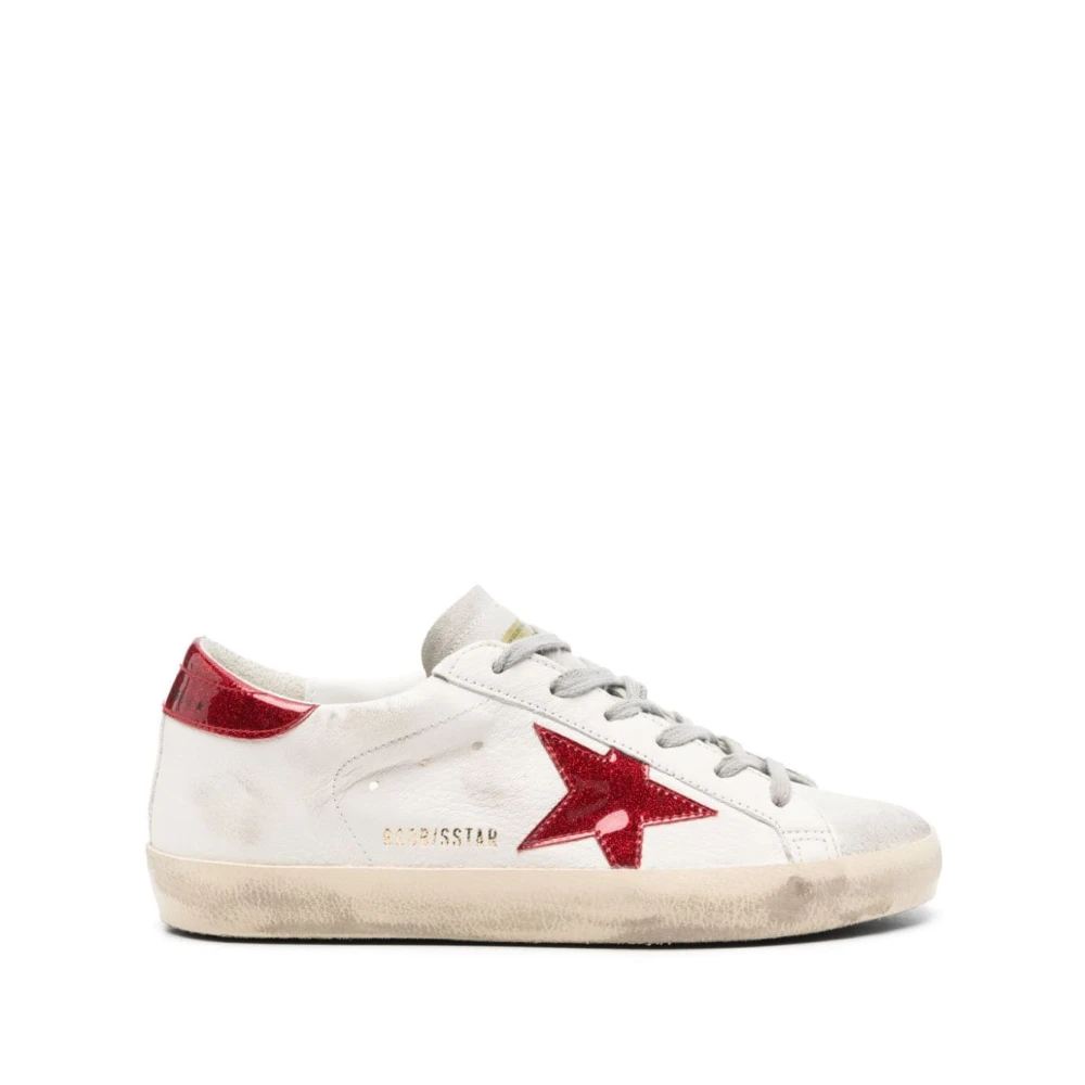 Golden Goose Vita Super Star Läder Sneakers White, Dam