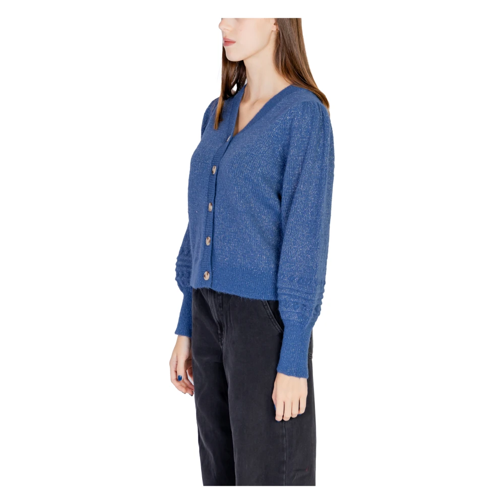 Vila Herfst Winter Dames Gebreide Collectie Blue Dames