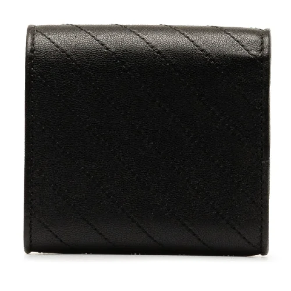 Gucci Vintage Pre-owned Leather wallets Black Dames