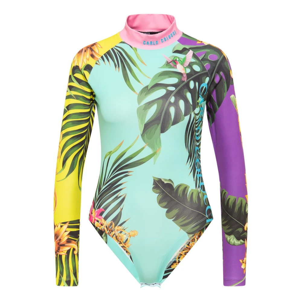Carlo Colucci Women's Multicolor Colorful Printed Body Cumerlotti - Full-Body - M - Tops