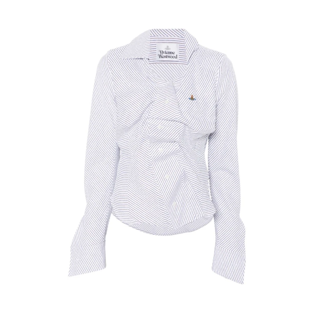 Vivienne Westwood Vrouw Blauw Overhemden Dames, S, Shirts