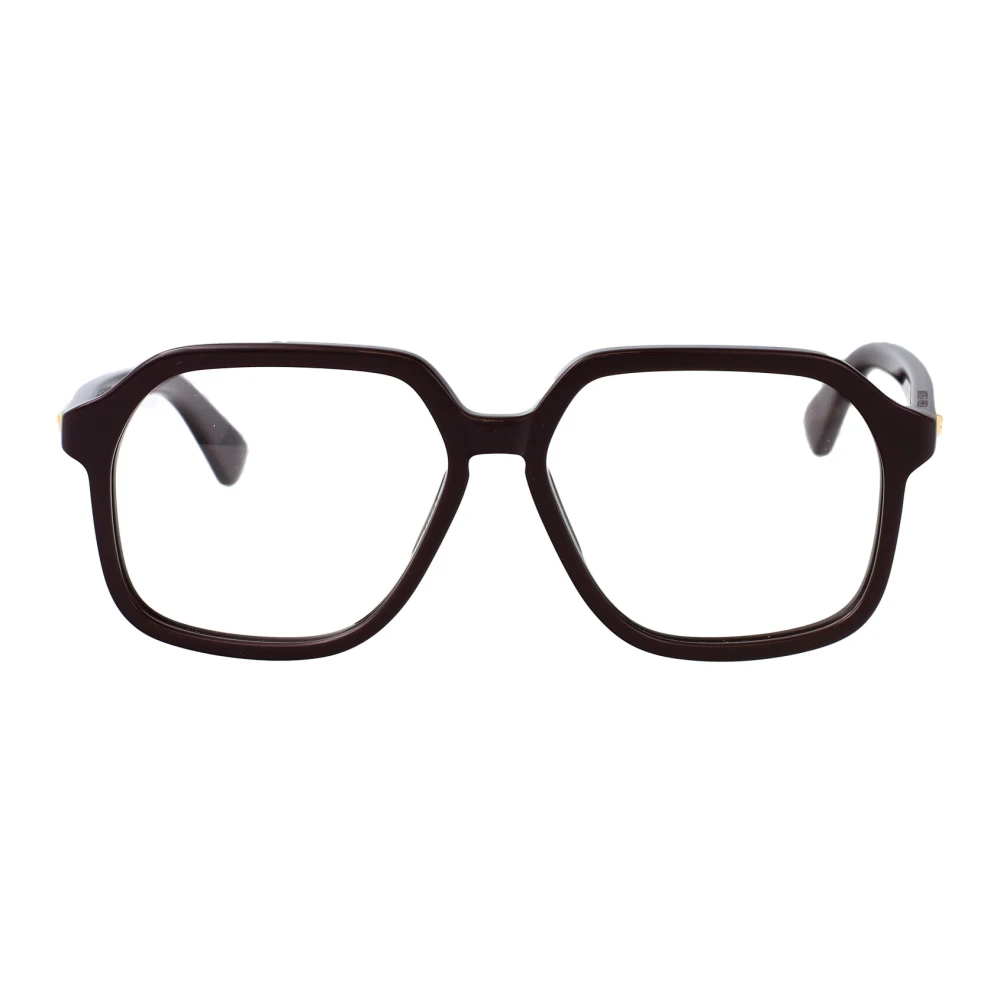 Bottega Veneta Unisex Brown Glasses, 55 Mm, Optical Glasses Bv1329o