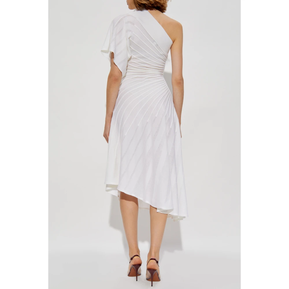 Alaïa Wollen jurk White Dames