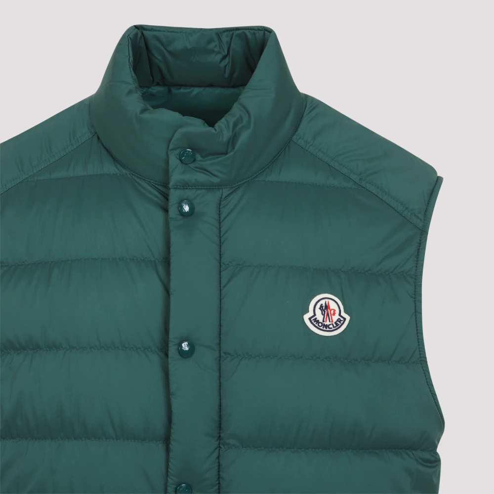 Moncler Donkergroene Barthe Vest Green Heren