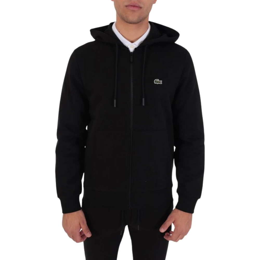 Lacoste Men's Noir Sh7609 Sweatshirt - Image 5